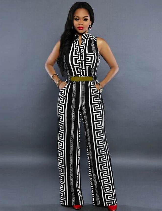 black and gold one piece jumpsuit