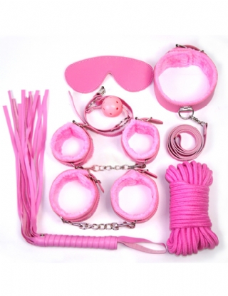 Pink Leather Bondage Adult Sexy Toys Sm Sexy Product