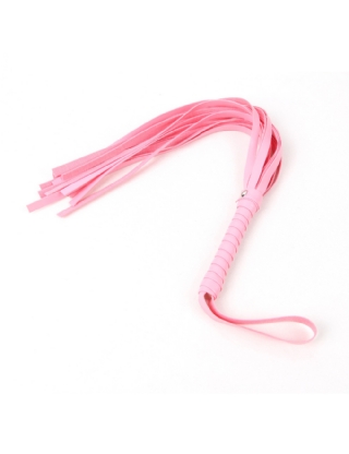 Pink Leather Whip Tease Play Adult Couple Game Toy