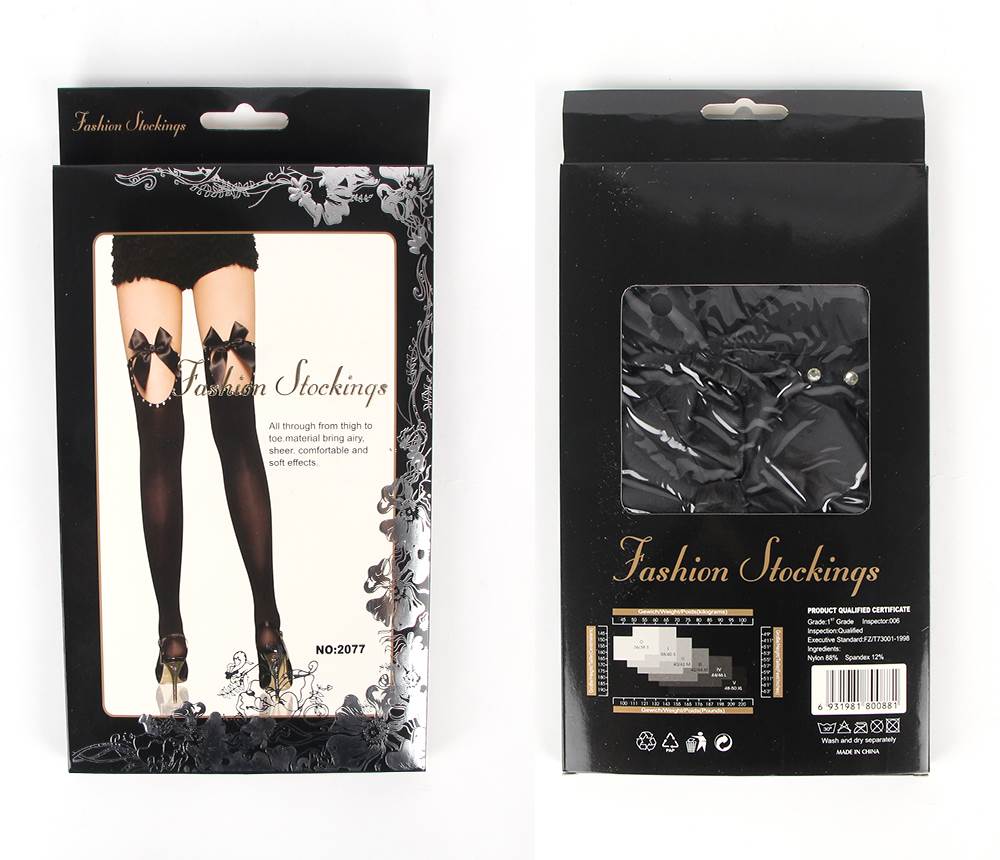 Bow Tie Sexy Black Stocking Ohyeah