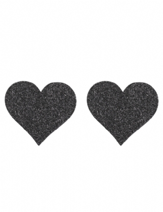 Sexy Black Heart Shape Nipple Covers