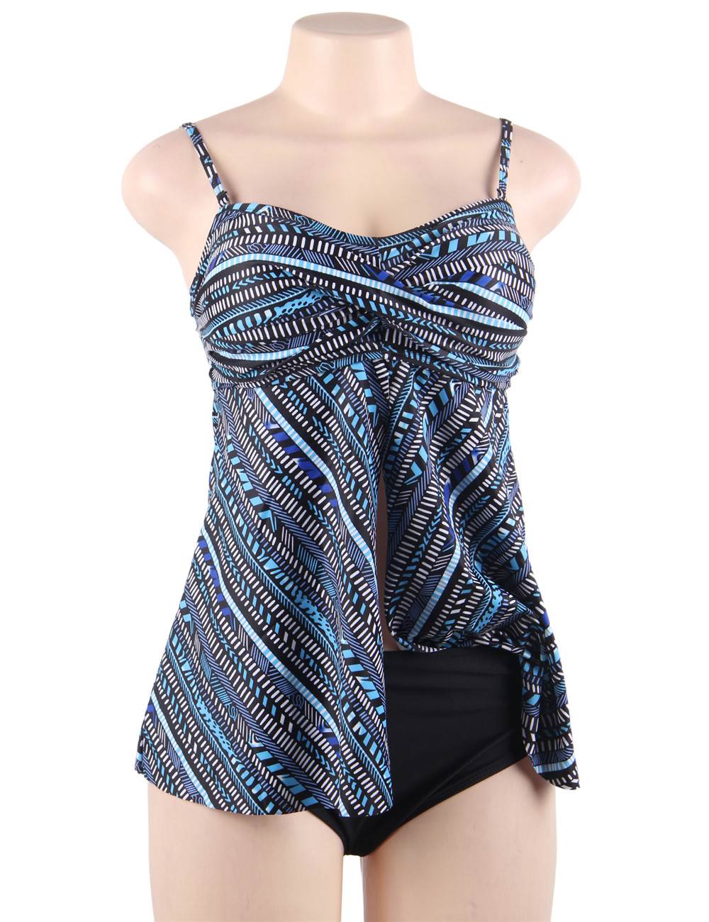 Sexy Front Slit Advanced Printing Bikini Swim Suits Ohyeah