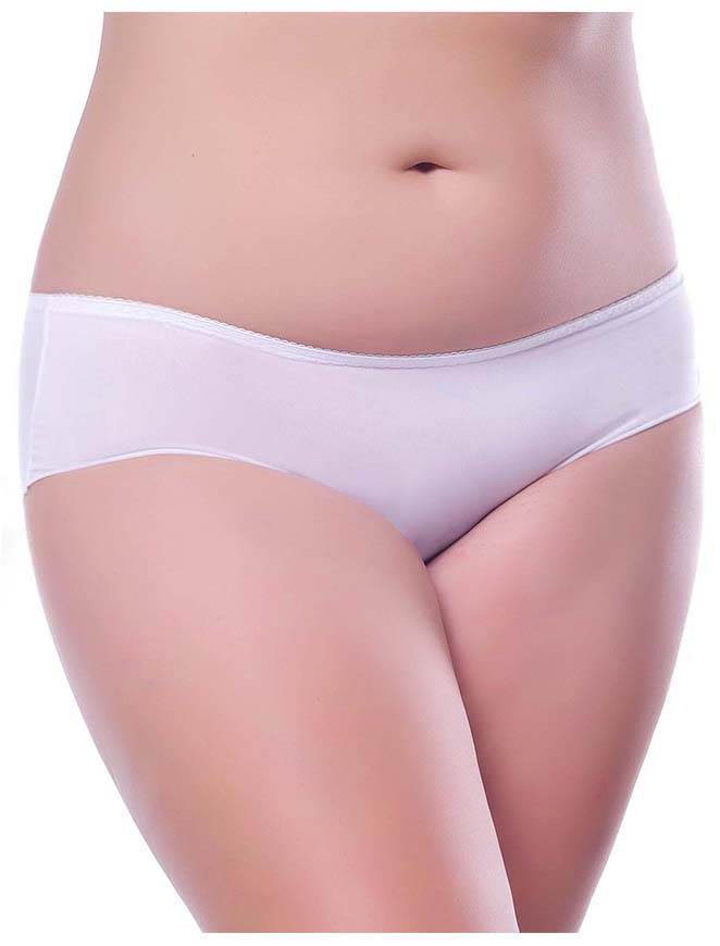 Panties size. White panties walk.